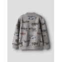 NAME IT MINI Reiner L/S Sweat Trøje - Grey Melange