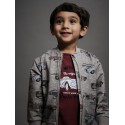 NAME IT MINI Reiner L/S Sweat Trøje - Grey Melange