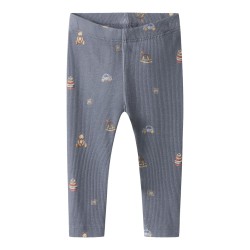 NAME IT BABY Ritoy Leggings - Flint Stone