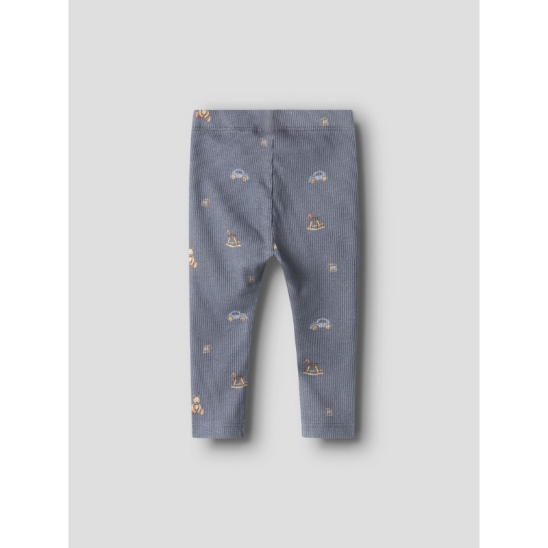 NAME IT BABY Ritoy Leggings - Flint Stone