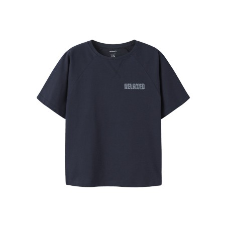 NAME IT KIDS Rob T-shirt - Navy Blazer