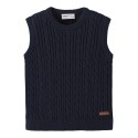 NAME IT MINI Roman Strik Slipover - Navy Blazer