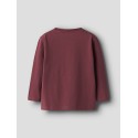 NAME IT MINI Rubin L/S Bluse - Burnt Russet