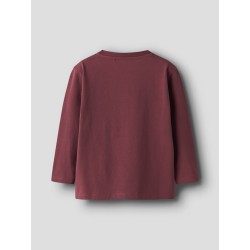 NAME IT MINI Rubin L/S Bluse - Burnt Russet