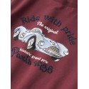 NAME IT MINI Rubin L/S Bluse - Burnt Russet