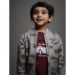 NAME IT MINI Rubin L/S Bluse - Burnt Russet