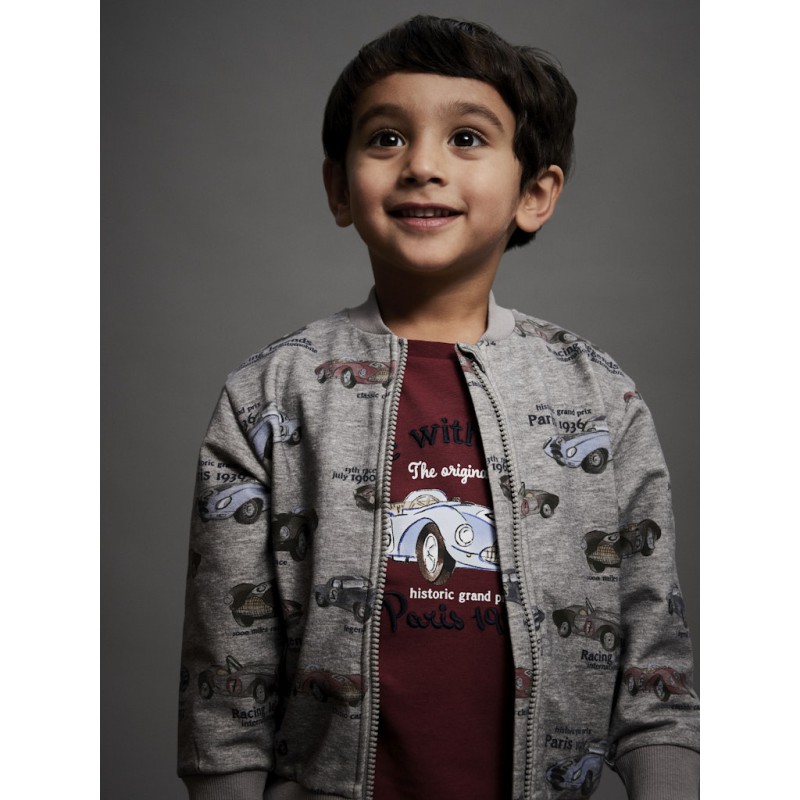 NAME IT MINI Rubin L/S Bluse - Burnt Russet