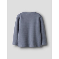 NAME IT MINI Rofus L/S Bluse - Flint Stone