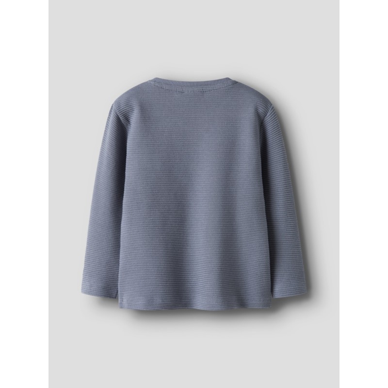 NAME IT MINI Rofus L/S Bluse - Flint Stone
