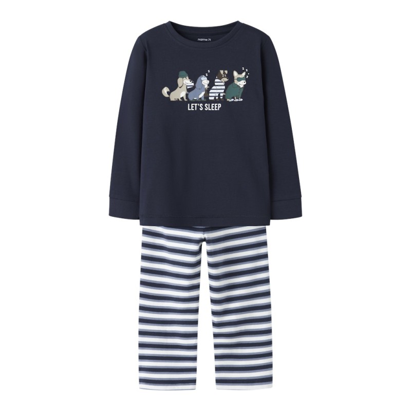 NAME IT MINI Ramel Pyjamassæt - Navy Blazer