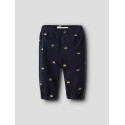 NAME IT BABY Ben Baggy Fløjl Bukser 2226 - Navy Blazer