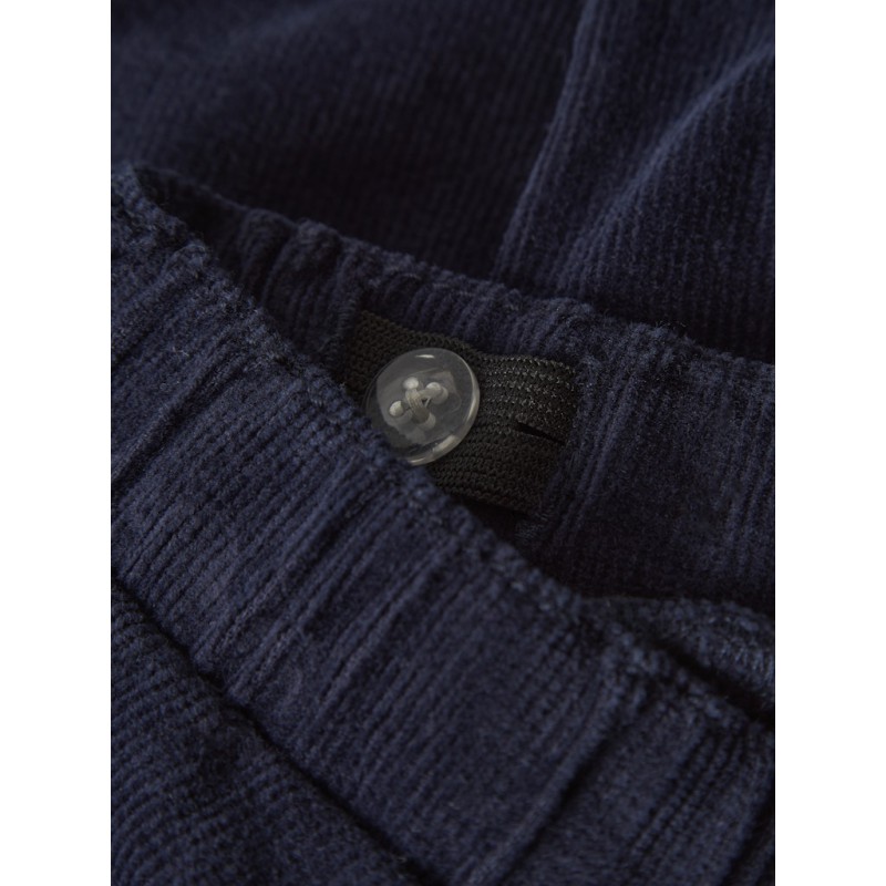 NAME IT BABY Ben Baggy Fløjl Bukser 2226 - Navy Blazer