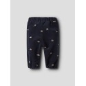 NAME IT BABY Ben Baggy Fløjl Bukser 2226 - Navy Blazer