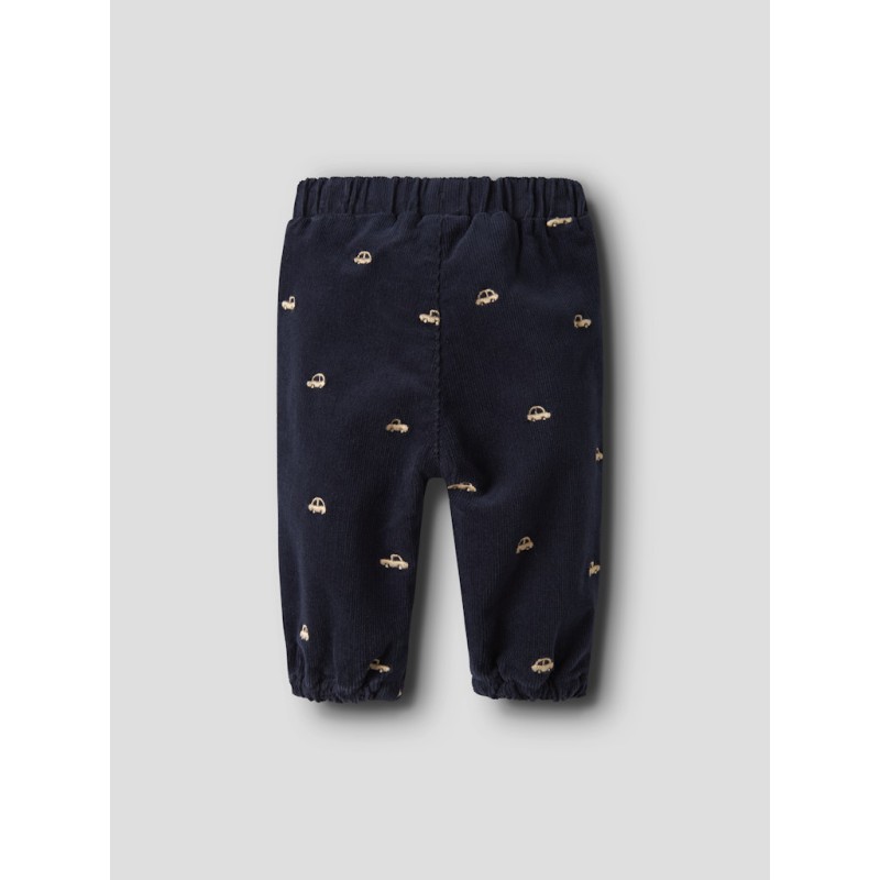 NAME IT BABY Ben Baggy Fløjl Bukser 2226 - Navy Blazer