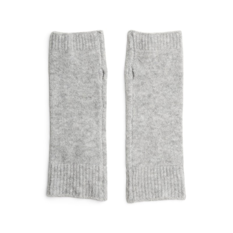 PIECES Fortuna Torvevanter - Medium Grey Melange