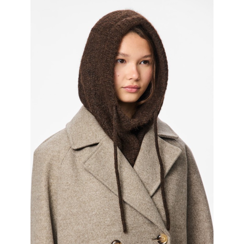 PIECES Nambi Balaclava - Hot Fudge