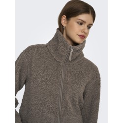 ONLY Megan Teddy Jakke - Walnut