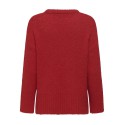 ONLY Maggie L/S Strik Sweater - Salsa