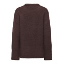 ONLY Maggie L/S Strik Sweater - Seal Brown