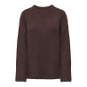 ONLY Maggie L/S Strik Sweater - Seal Brown