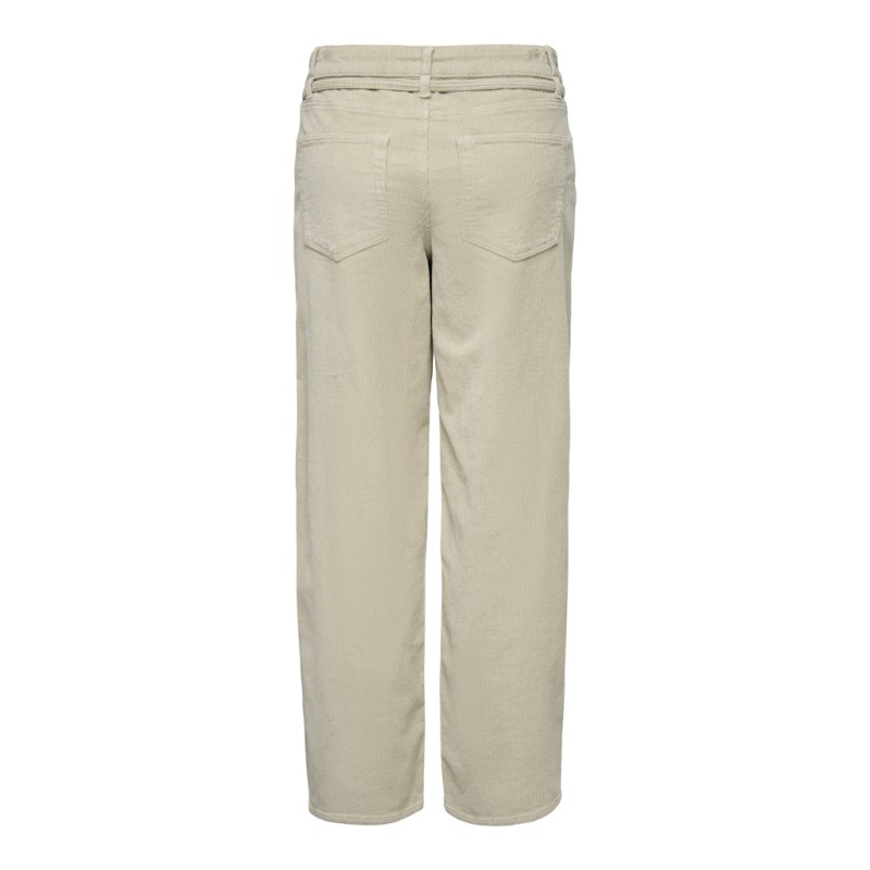 ONLY Gianna-Global Fløjl Bukser - Oatmeal