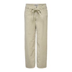 ONLY Gianna-Global Fløjl Bukser - Oatmeal