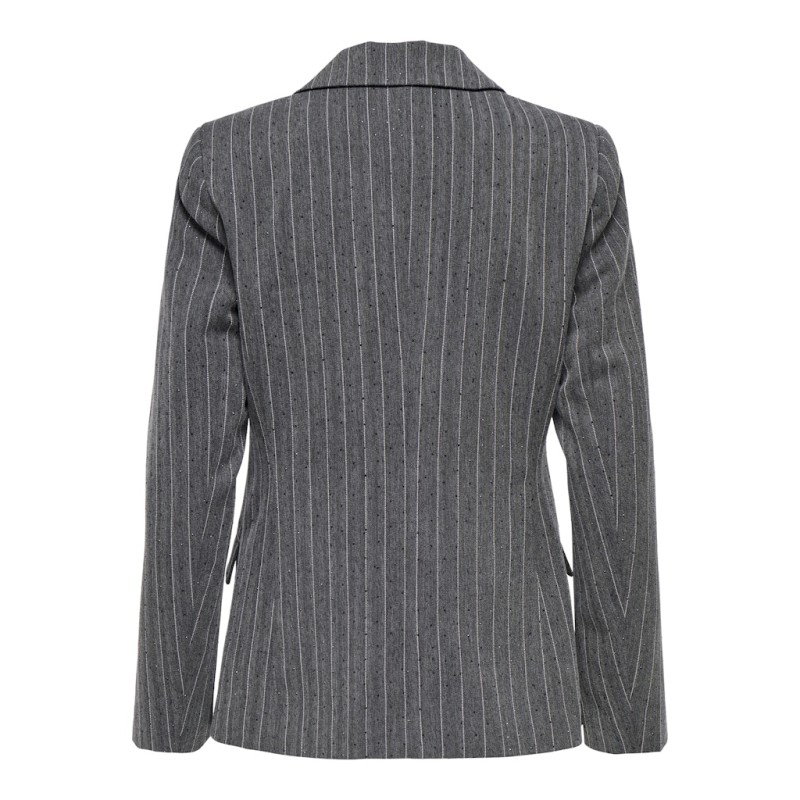 ONLY Alya-Siga Blazer - Dark Grey Melange