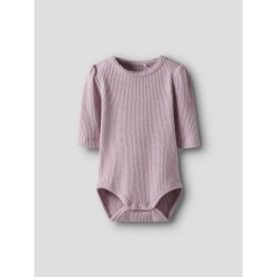 NAME IT BABY Rosally L/S Bodystocking - Keepsake Lilac