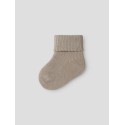 NAME IT Baby Nobbu Rib Strik Sokker - Island Fossil