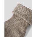NAME IT Baby Nobbu Rib Strik Sokker - Island Fossil