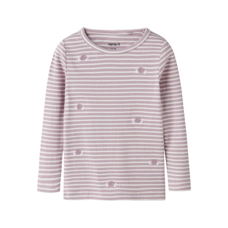 NAME IT MINI Ripeas L/S Bluse - Keepsake Lilac