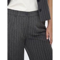 ONLY CARMAKOMA Siga Bukser - Dark Grey Melange