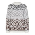 PIECES Jo L/S Strik Sweater - Cloud Dancer
