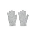 PIECES Buddy Smart Handsker - Light Grey Melange
