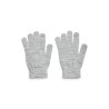 PIECES Buddy "Smart" Finger Touch Strik Handsker - Light Grey Melange