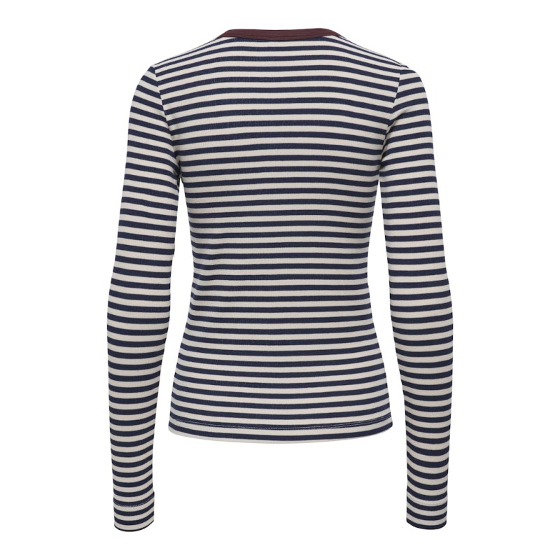 ONLY Elene L/S Bluse - Naval Academy / Neo Birch