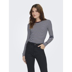 ONLY Elene L/S Bluse - Naval Academy / Neo Birch