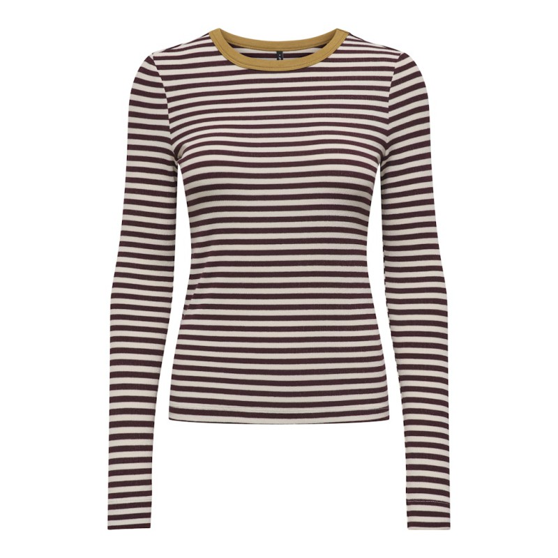 ONLY Elene L/S Bluse - Decadent Chocolate / Rue Birch