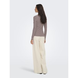 ONLY Elene L/S Bluse - Decadent Chocolate / Rue Birch