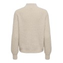 JDY Sigrid L/S Kabelstrik Sweater - Cement