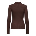 JDY Fransiska L/S Bluse - Rum Raisin