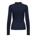 JDY Fransiska L/S Bluse - Navy Blazer