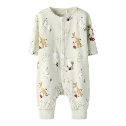 NAME IT BABY Selper Moomin L/S Natdragt - Pale Aqua