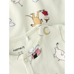 NAME IT BABY Selper Moomin L/S Natdragt - Pale Aqua