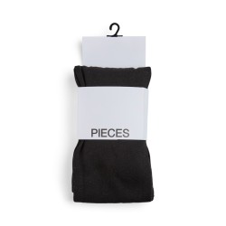 PIECES Kaya Fleece Strømpebukser - Sort