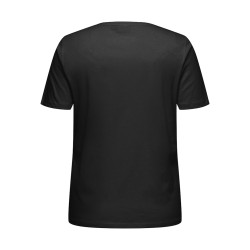 ONLY CARMAKOMA Christa T-shirt - Sort / Party Girl