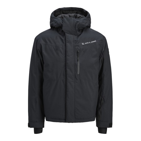 JACK & JONES JUNIOR Alpes Skijakke - Black Beauty