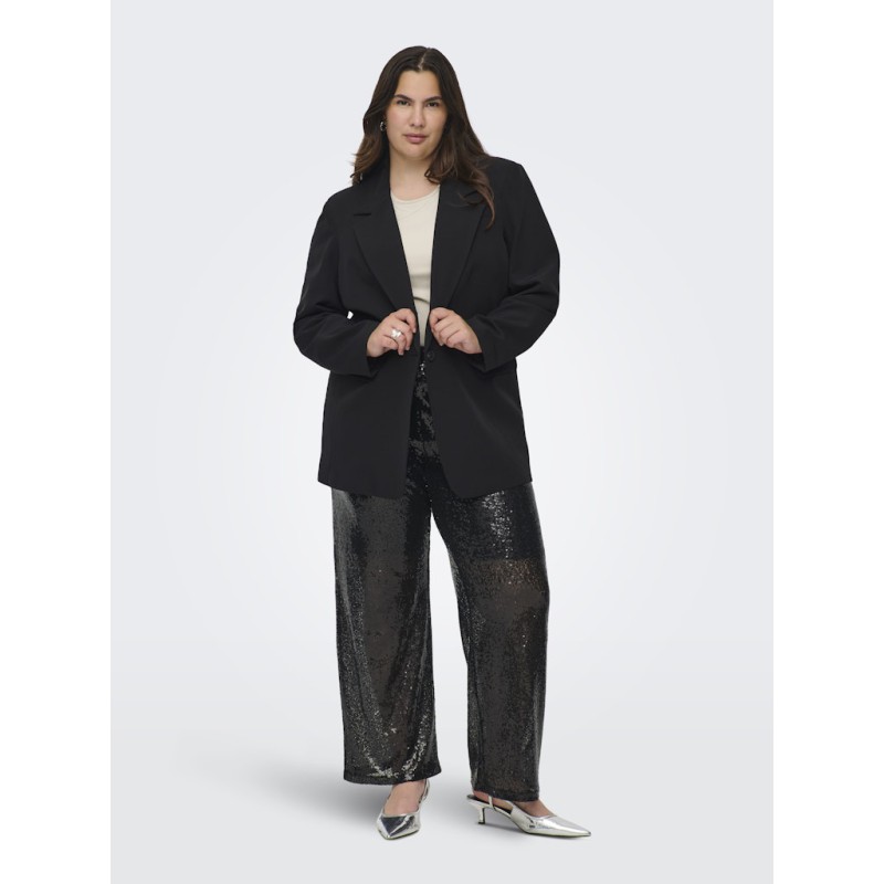 ONLY CARMAKOMA Lana-Berry Blazer - Sort / Winetasting