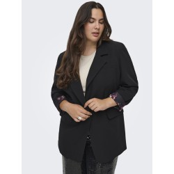 ONLY CARMAKOMA Lana-Berry Blazer - Sort / Winetasting