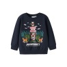 NAME IT MINI Nell Minecraft Sweatshirt - Navy Blazer